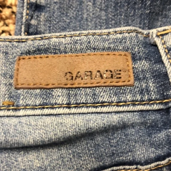 GARAGE Denim Super skinny Heavily Distressed Skinny Jeans Size 5 | GUC - Picture 4 of 5